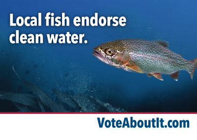 Local fish endorse clean water.
