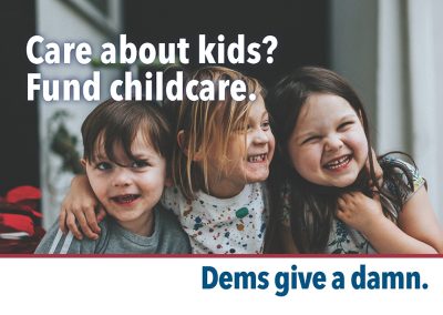 Care about kids? Fund childcare.