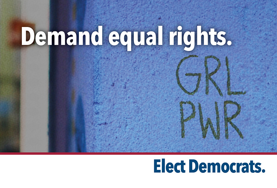 Demand equal rights.
