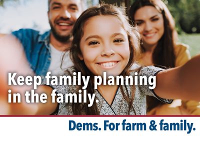 Keep family planning in the family.