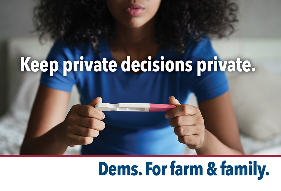 Keep private decisions private.