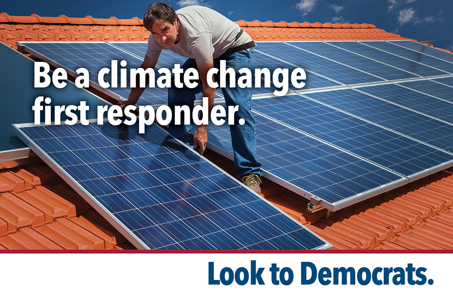 Be a climate change<br />
first responder.