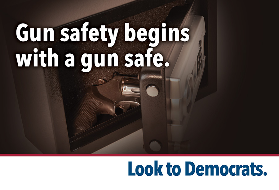 Gun safety begins<br />
with a gun safe.