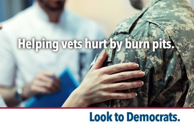 Helping vets hurt by burn pits.