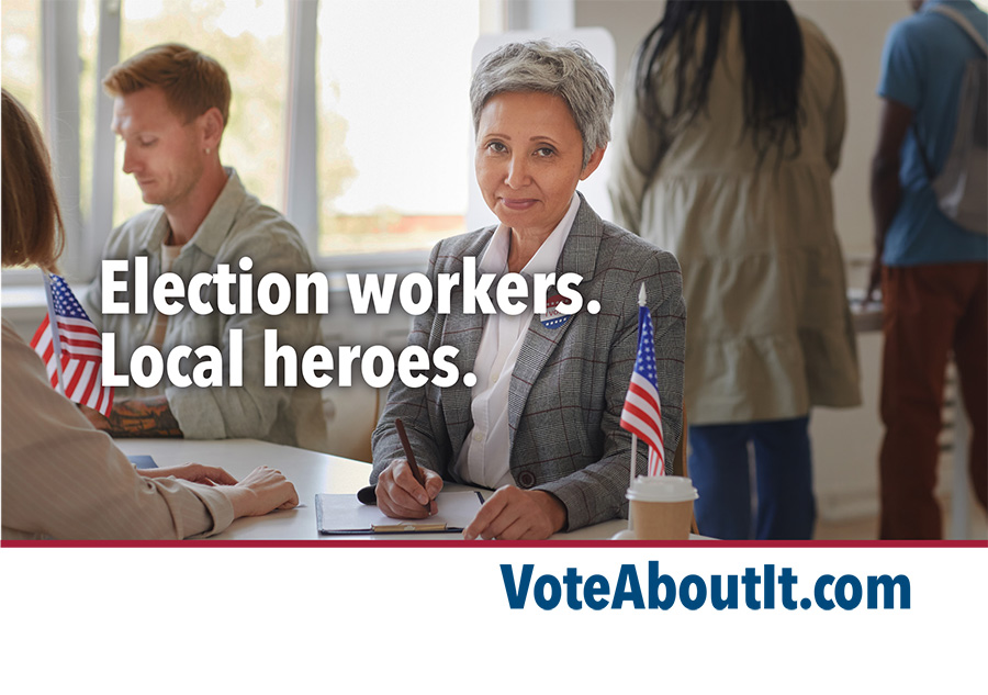 Election workers.<br />
#Local heroes.