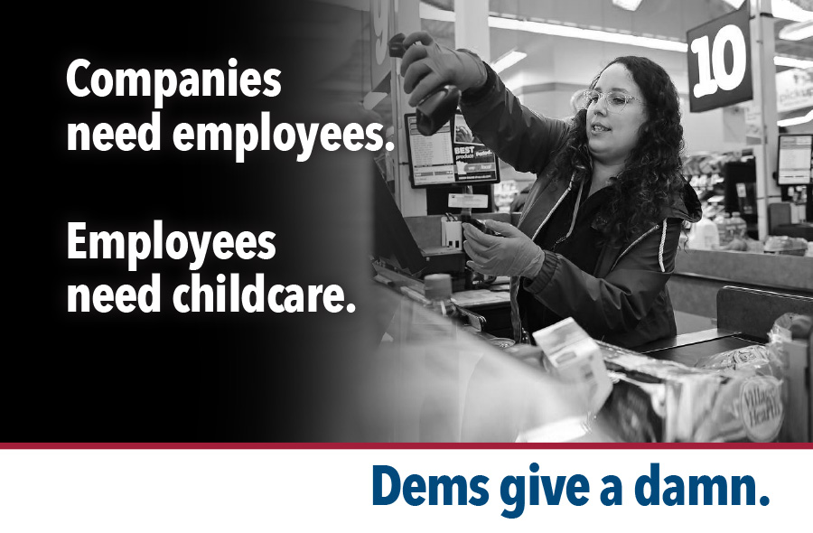Companies need employees. Employees need childcare.