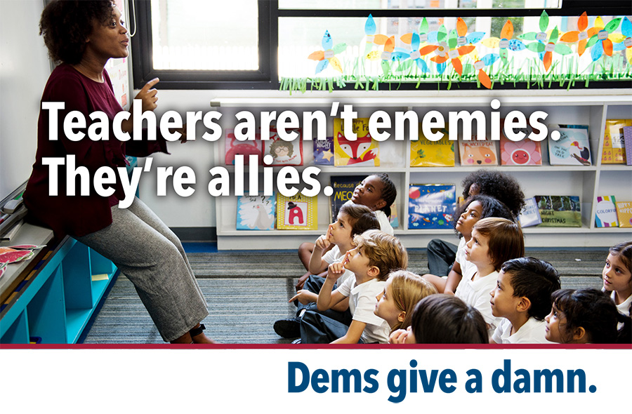 Teachers aren't enemies. They're allies.