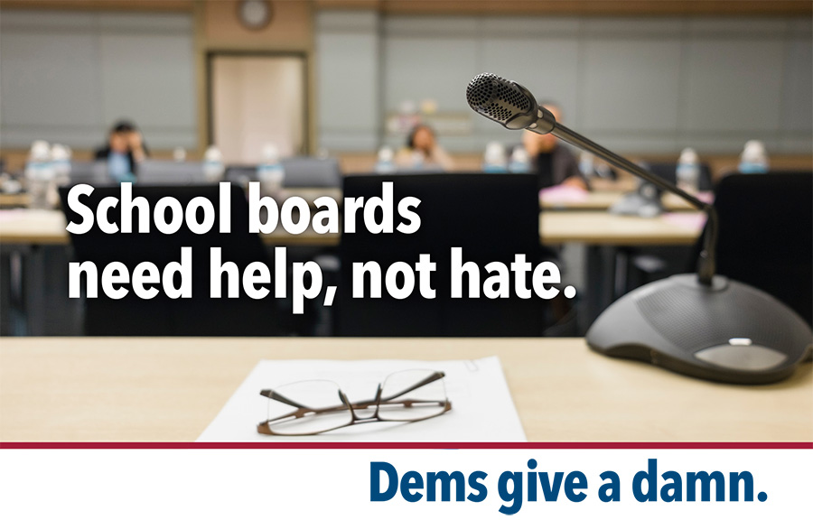 School boards need help, not hate.