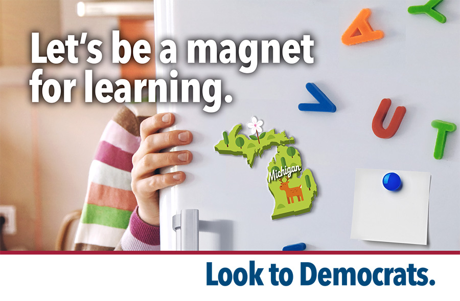 Let's be a magnet for learning.