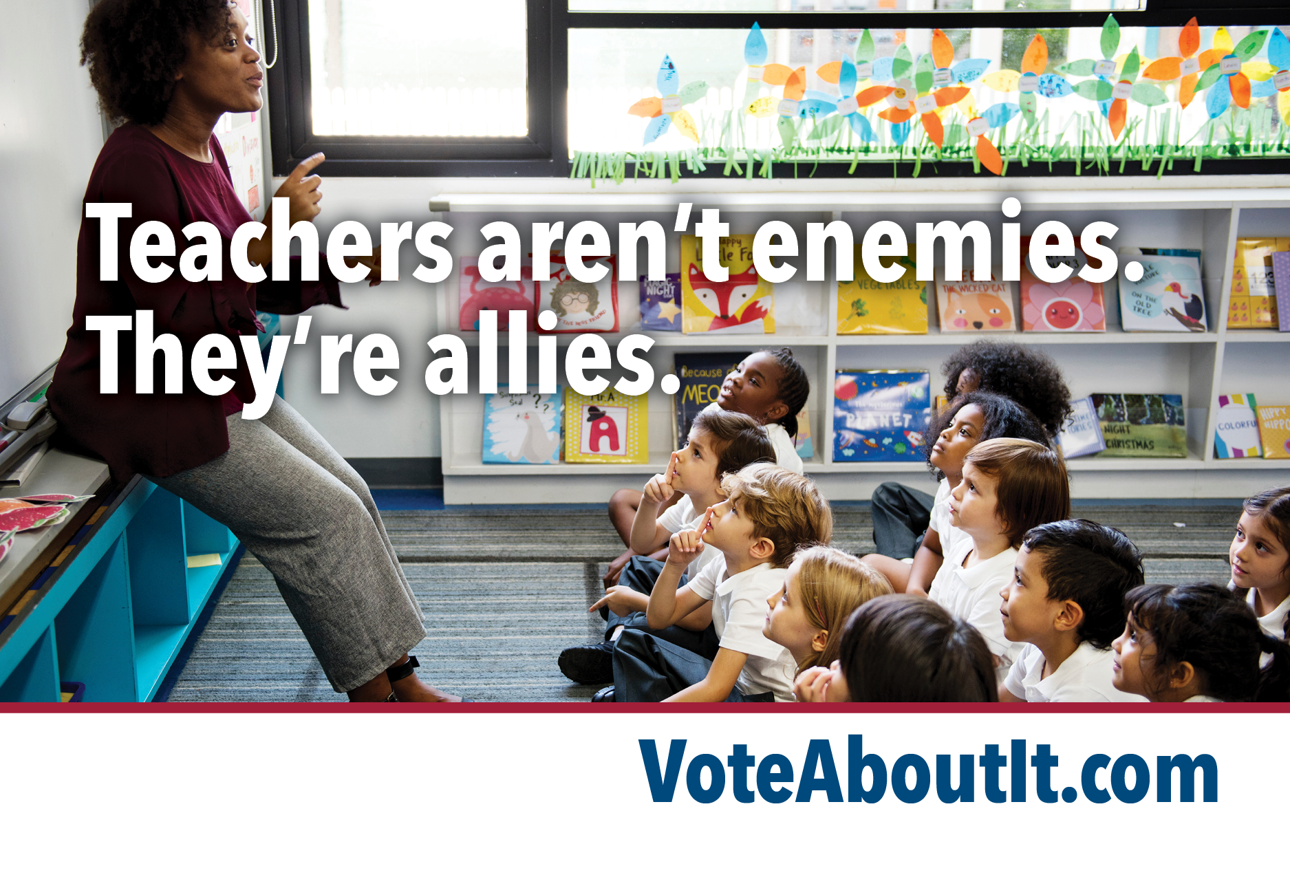 Teachers aren't enemies. They're allies.