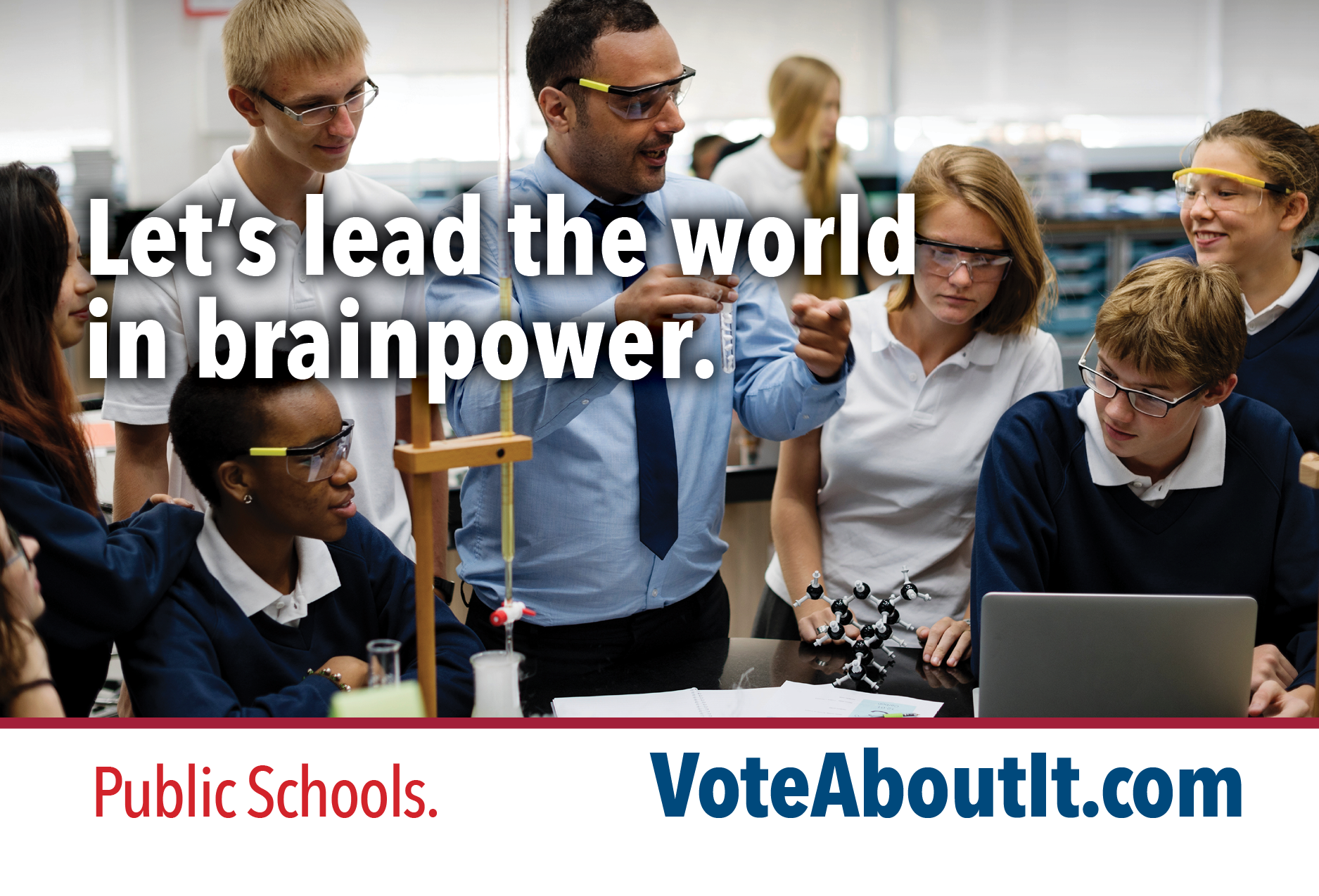 Let's lead the world in brainpower.