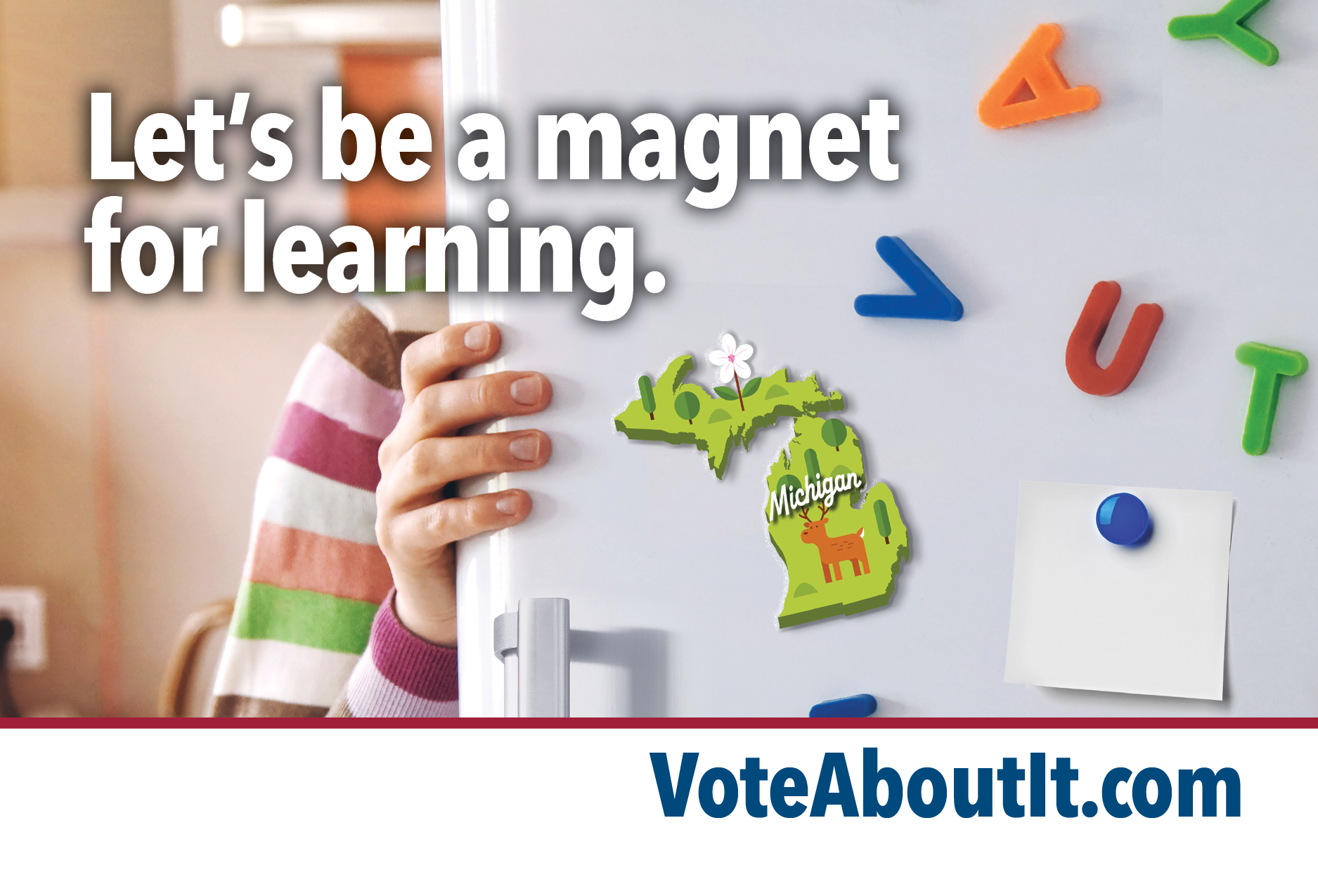 Let's be a magnet for learning.